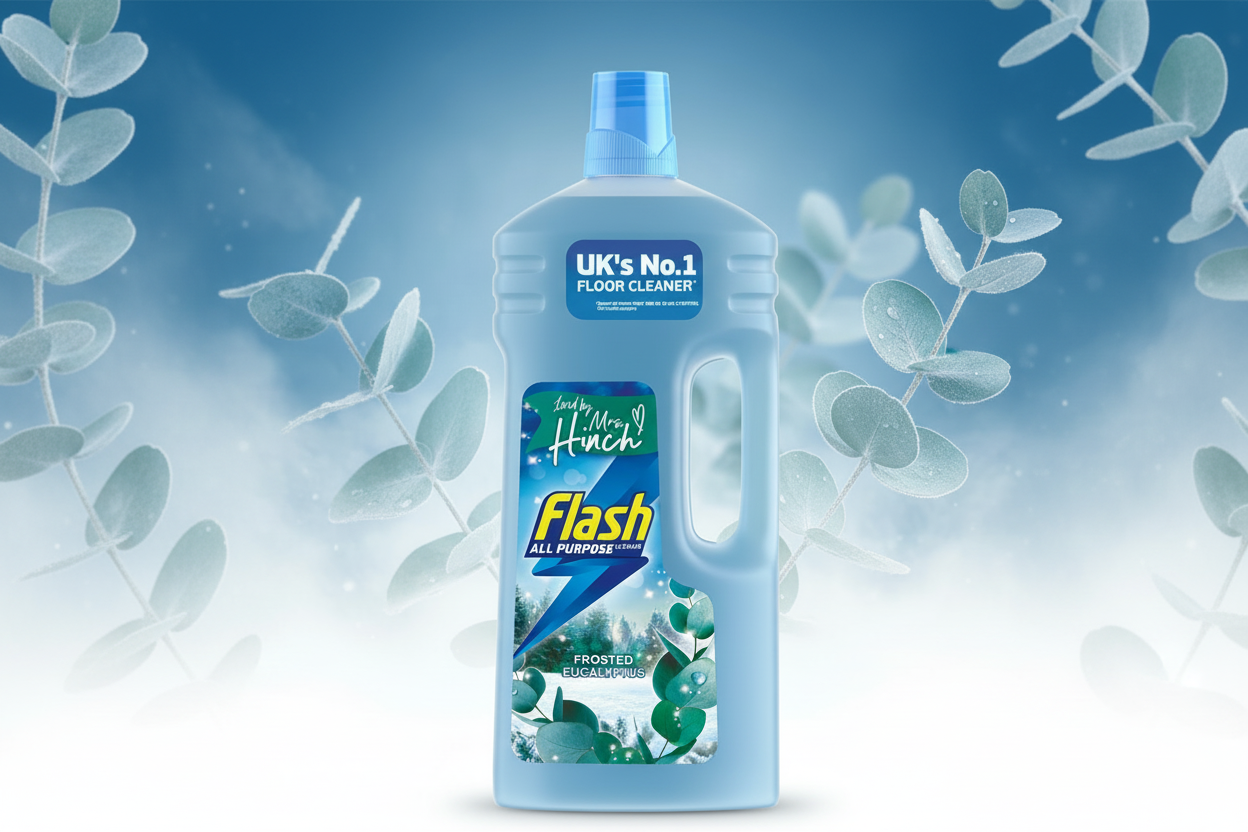FLASH ALL PURPOSE LIQUID FROSTED EUCALYPTUS (C) 1.5 LTR