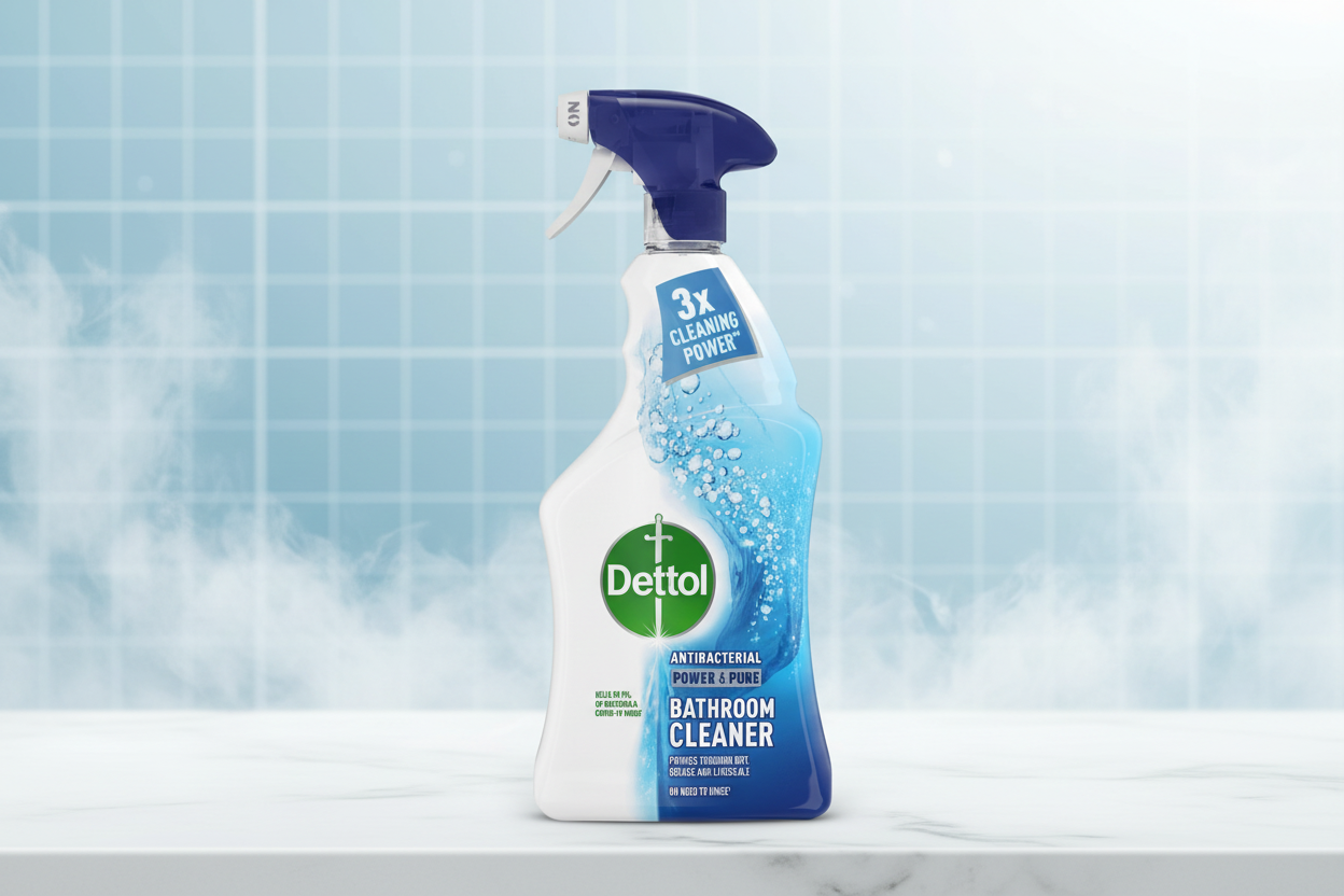 DETTOL SPRAY POWER & PURE BATHROOM 06/26 1Ltr