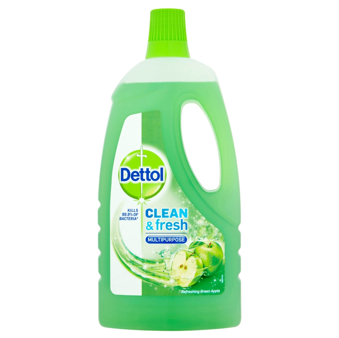 DETTOL C&F FLOOR CLEANER APPLE 04/26 1LTR