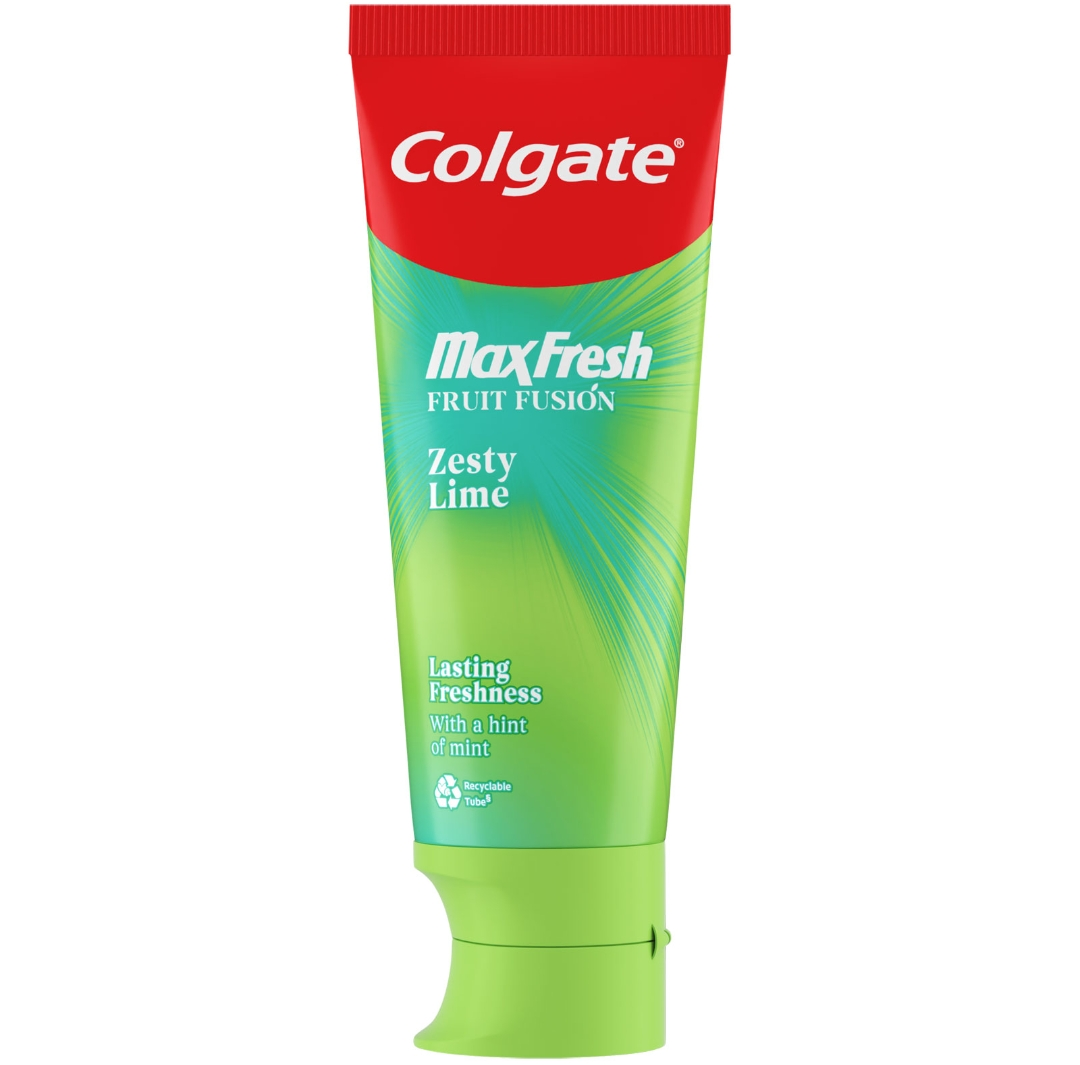 COLGATE TOOTHPASTE FRUIT FUSIONS MAX FRESH LIME 75ML