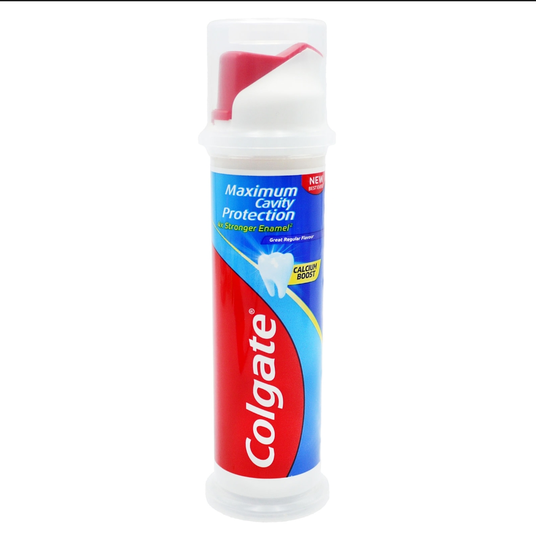 COLGATE TOOTHPASTE CAVITY PROTECTION PUMP 04/26 100ML