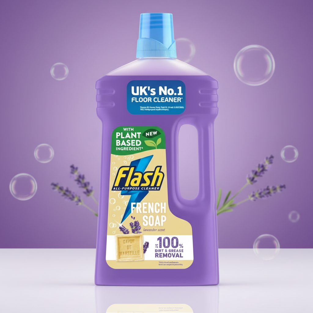 FLASH NATURAL FRENCH SOAP LIQUID 1 LTR