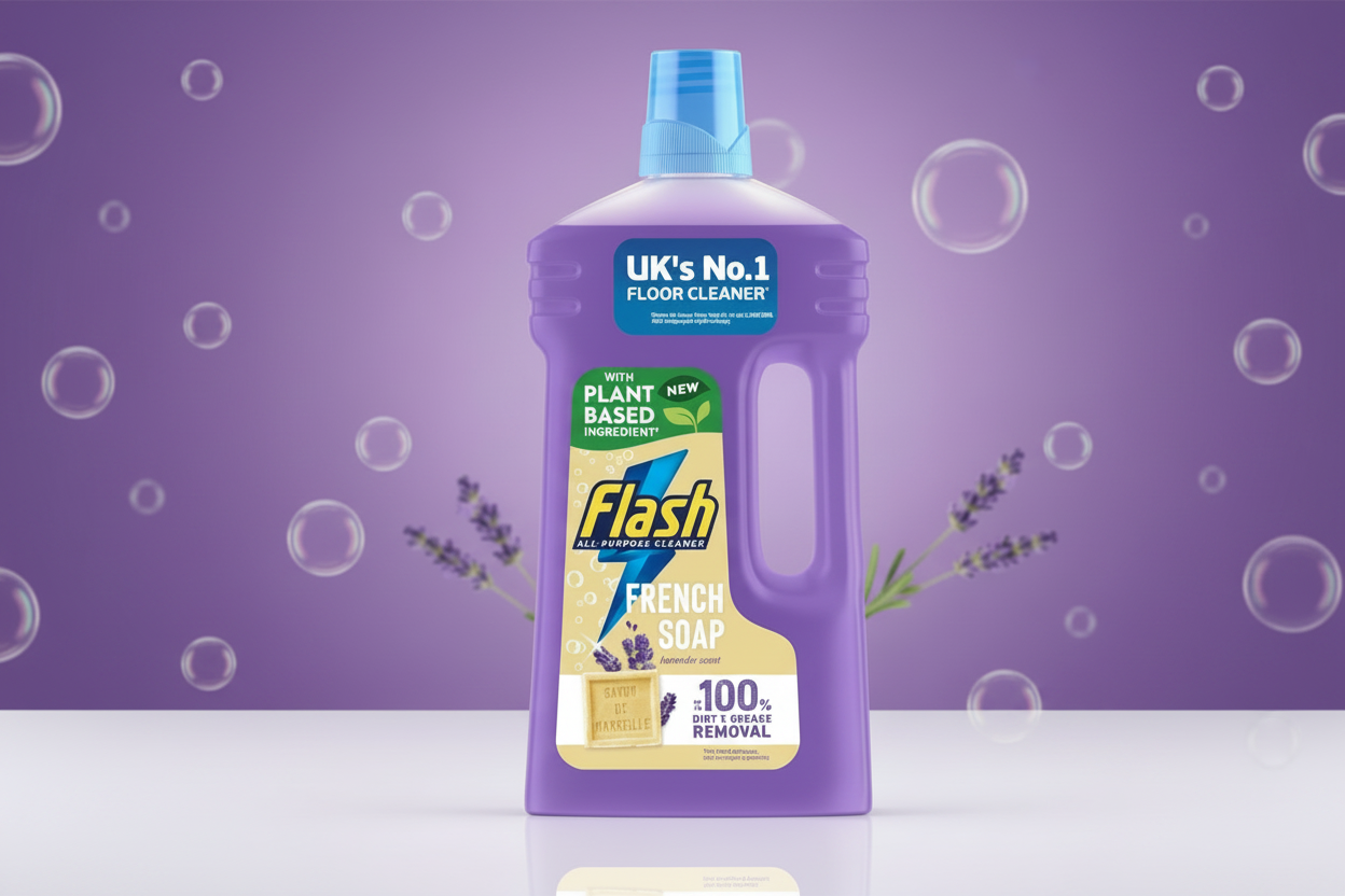 FLASH NATURAL FRENCH SOAP LIQUID 1 LTR