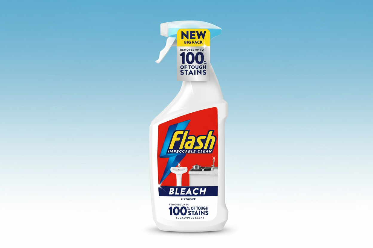 FLASH SPRAY WITH BLEACH 800ML