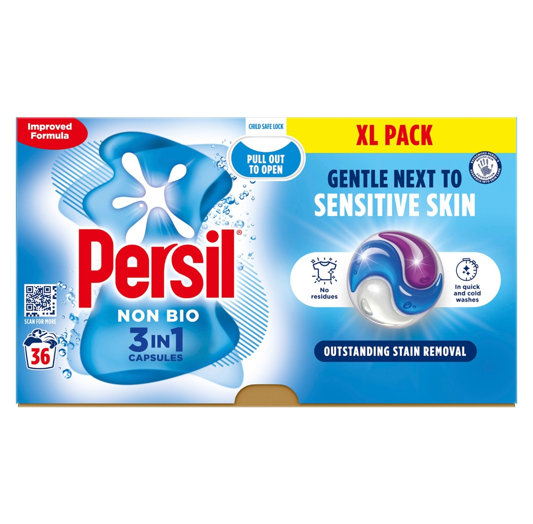 PERSIL CAPSULES NON BIO 36'S