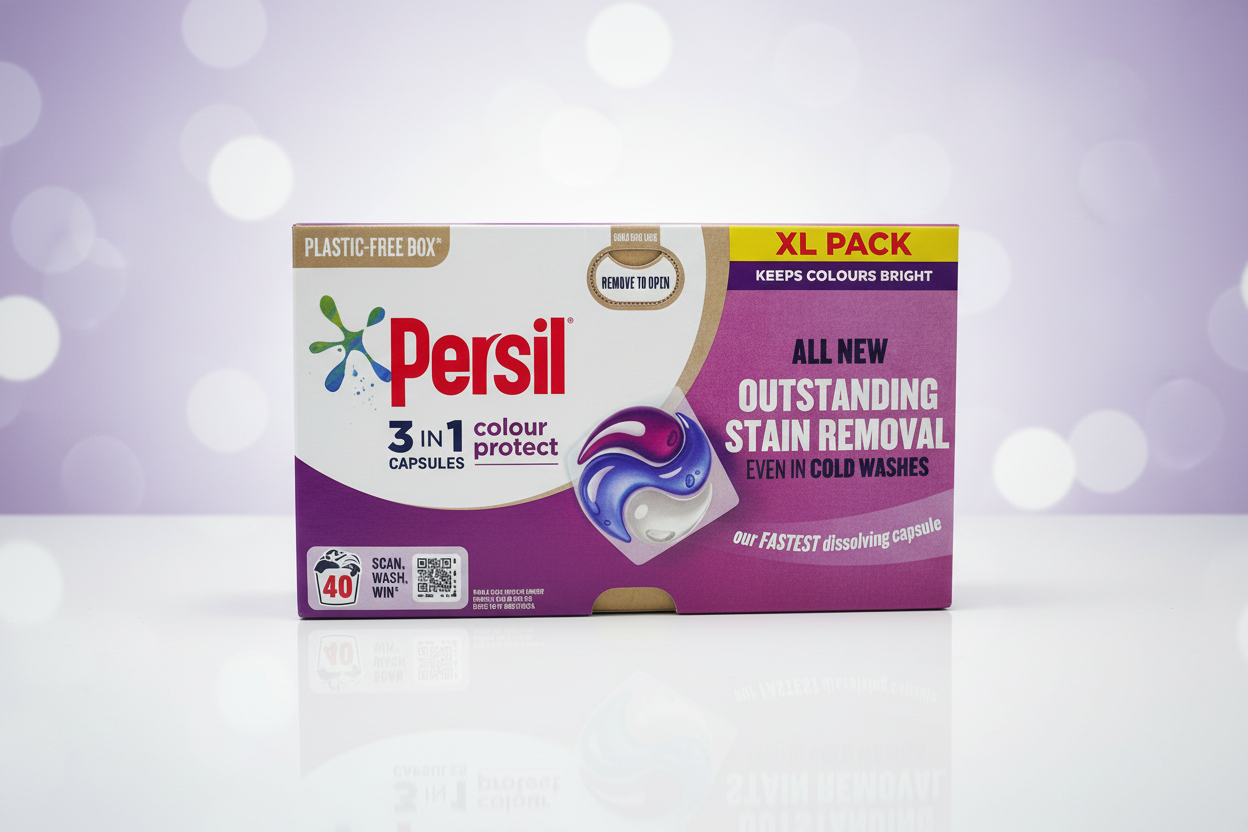 PERSIL 3IN1 CAPSULES COLOUR 40 WASH 40'S