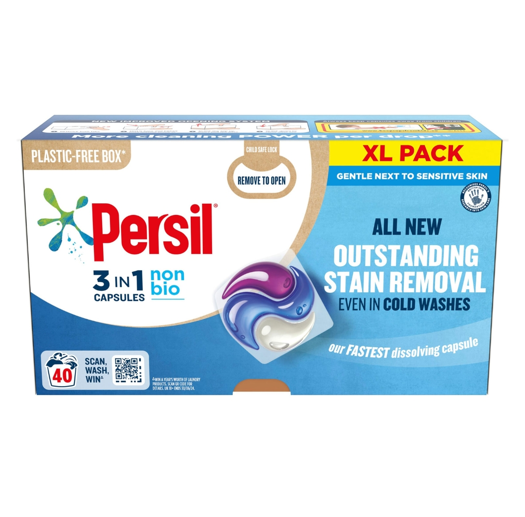 PERSIL 3IN1 CAPSULES NON BIO 40 WASH 40'S