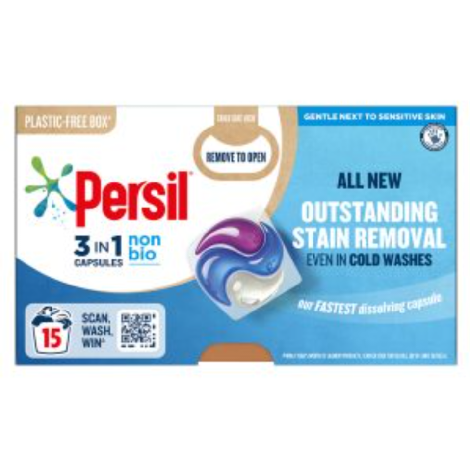 PERSIL 3IN1 CAPSULES NON BIO 15'S