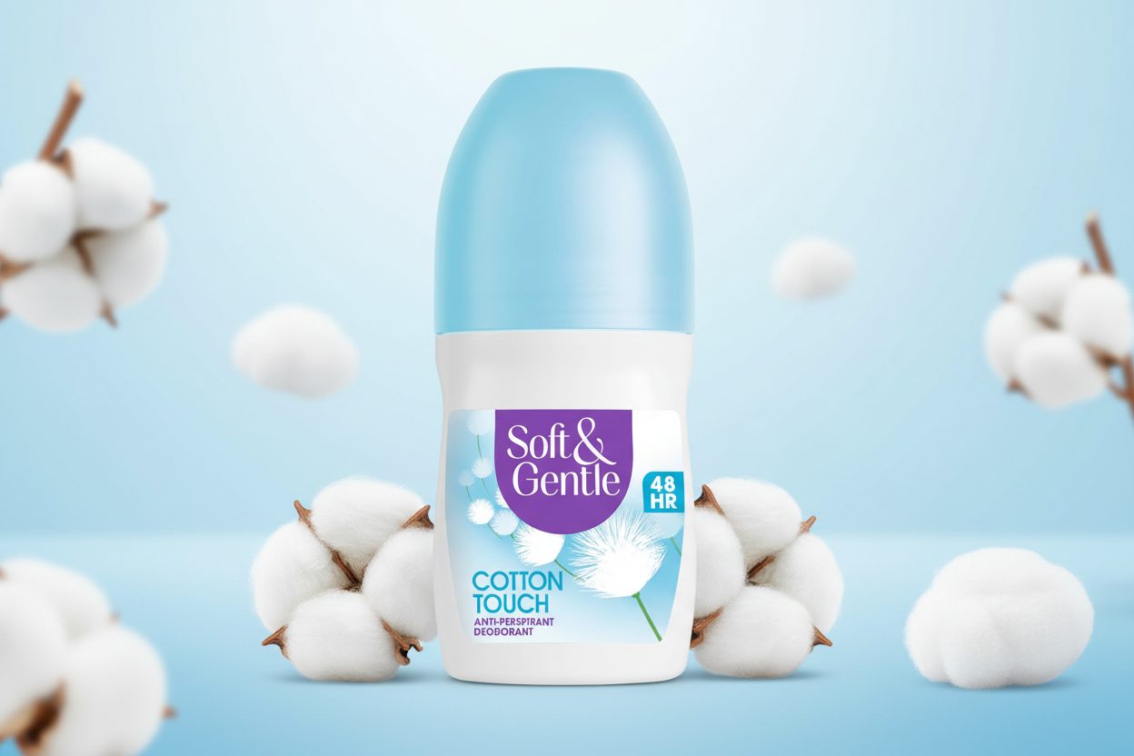 SOFT & GENTLE ROLL ON DEOD COTTON TOUCH 50ml