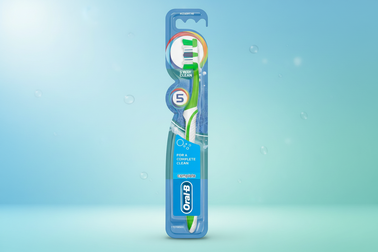 ORAL B TOOTHBRUSH COMPLETE 5 WAY CLEAN MED