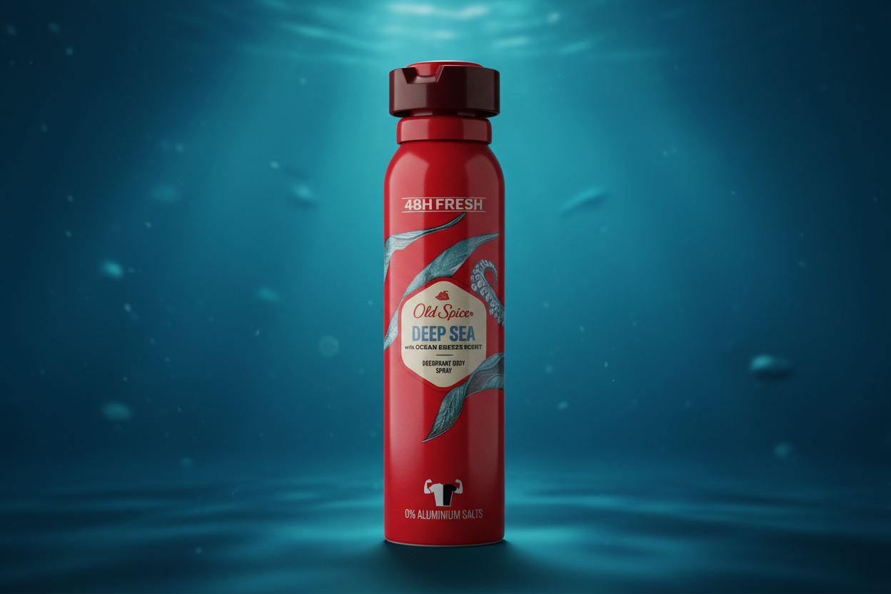 OLD SPICE DEODORANT SPRAY DEEP SEA 31/10/26 150ML
