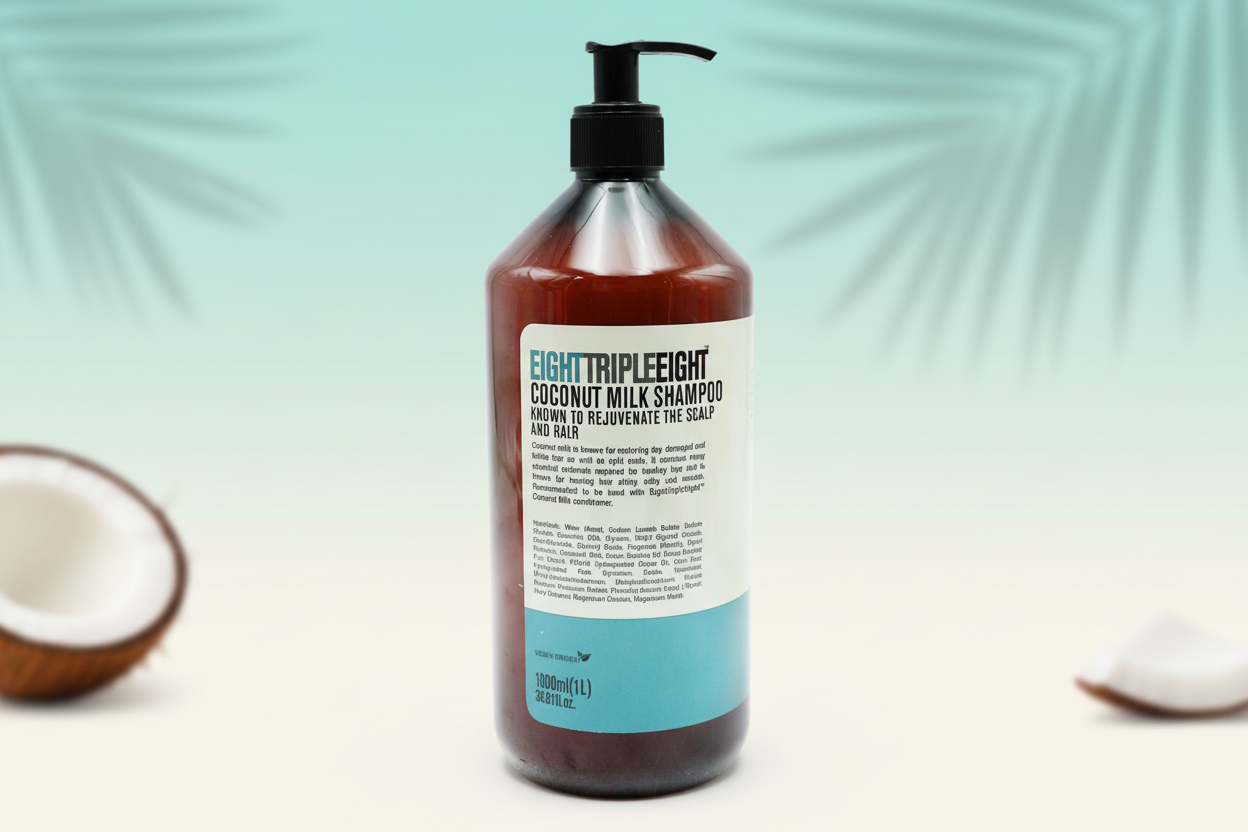 TRIPLE EIGHT SHAMPOO COCONUT MILK 1LTR