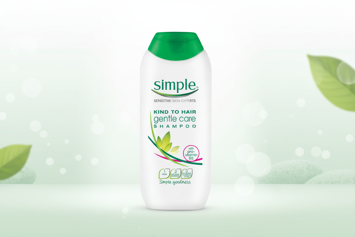 SIMPLE SHAMPOO GENTLE CARE 200ML