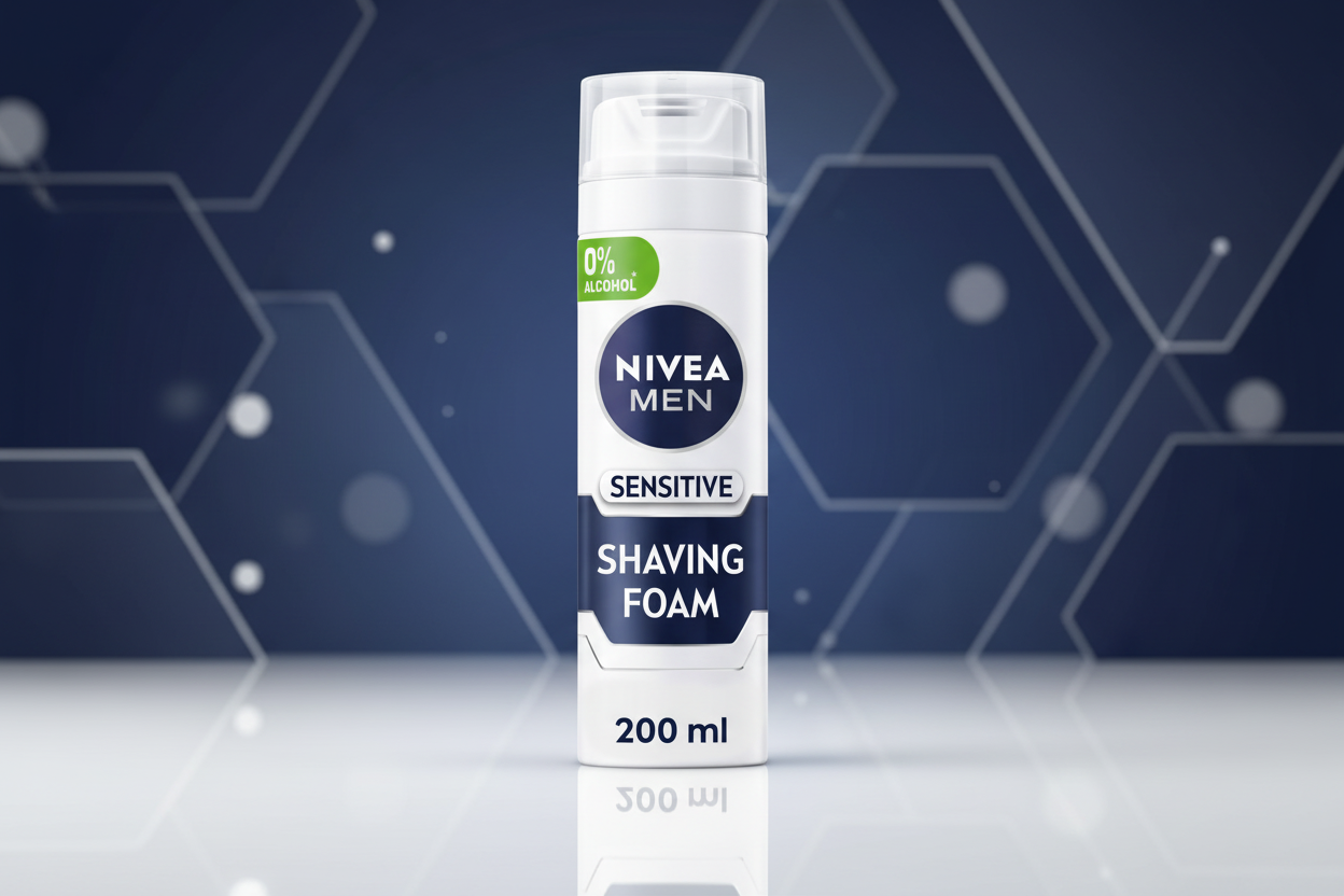NIVEA MEN SHAVE FOAM SENSITIVE 200ML