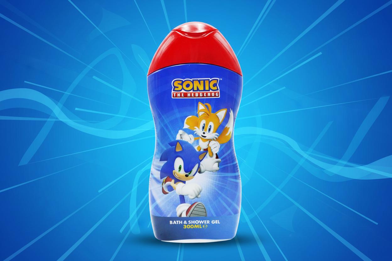 SONIC THE HEDGEHOG BATH & SHOWER GEL 300ML