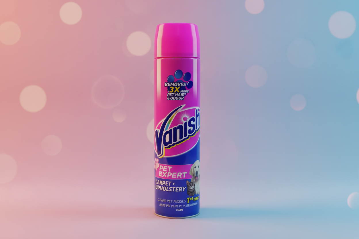 VANISH FOAM CARPET PET EXPERT 600ML