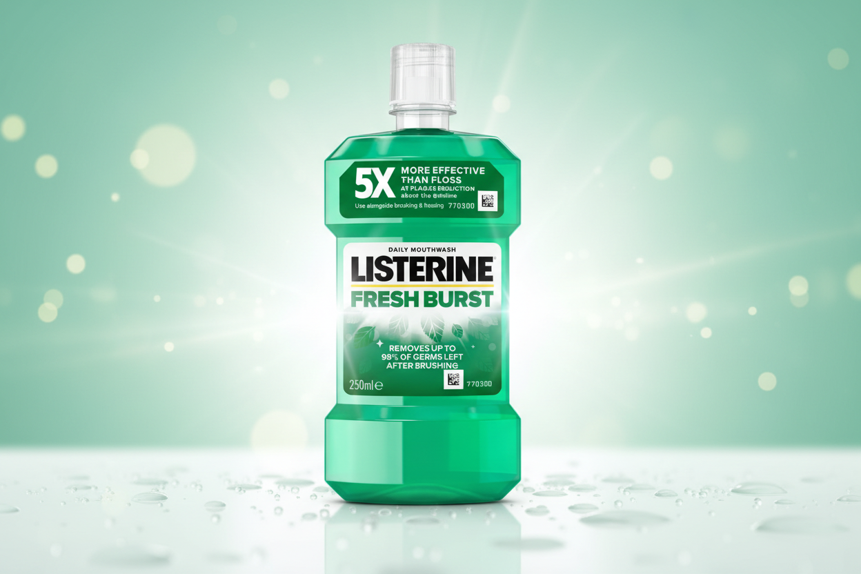LISTERINE MOUTHWASH FRESH BURST 250ML
