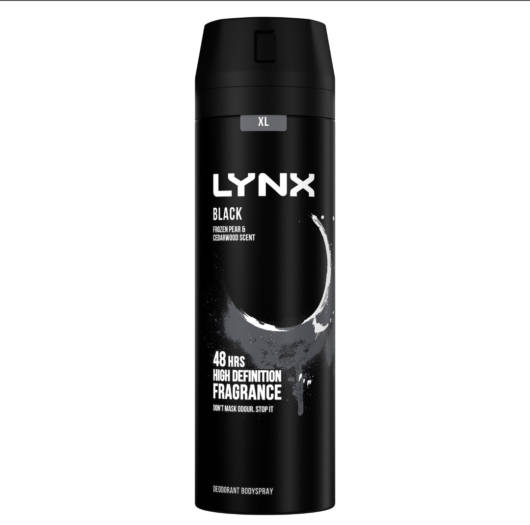 LYNX BODYSPRAY BLACK 200ML
