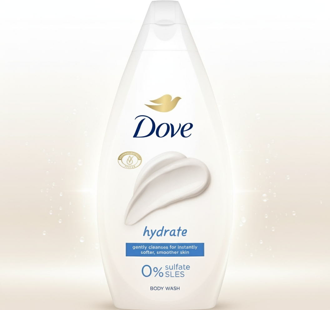 DOVE BODYWASH HYDRATE 450 ML