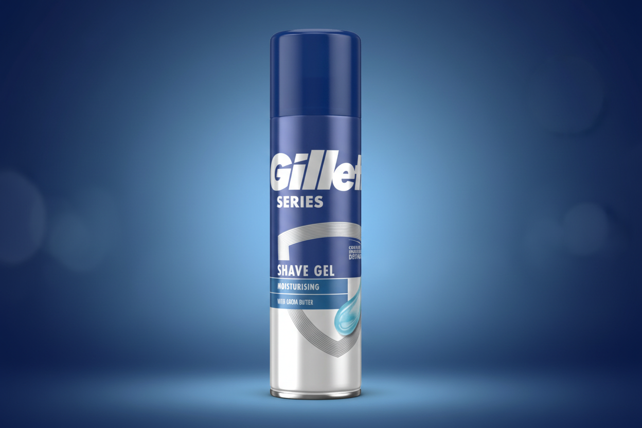 GILLETTE SERIES SHAVE GEL MOISTURE 30/10/26 200 ML