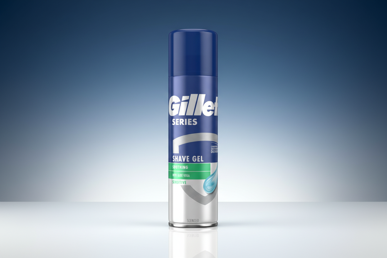 GILLETTE SERIES SHAVE GEL SENSITIVE 04/27 200 ML