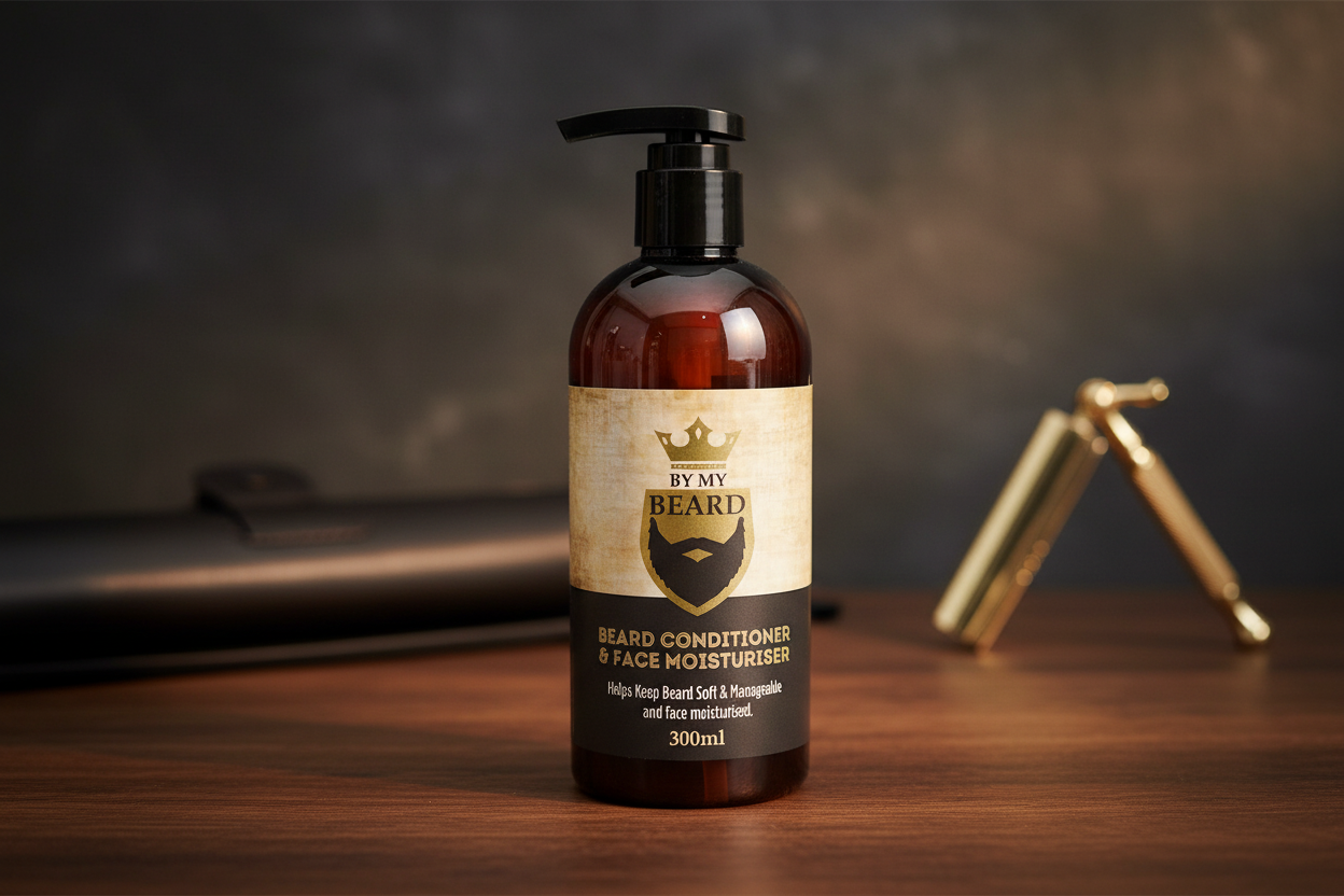 BY MY BEARD CONDITIONER & FACE MOISTURISER 300ML