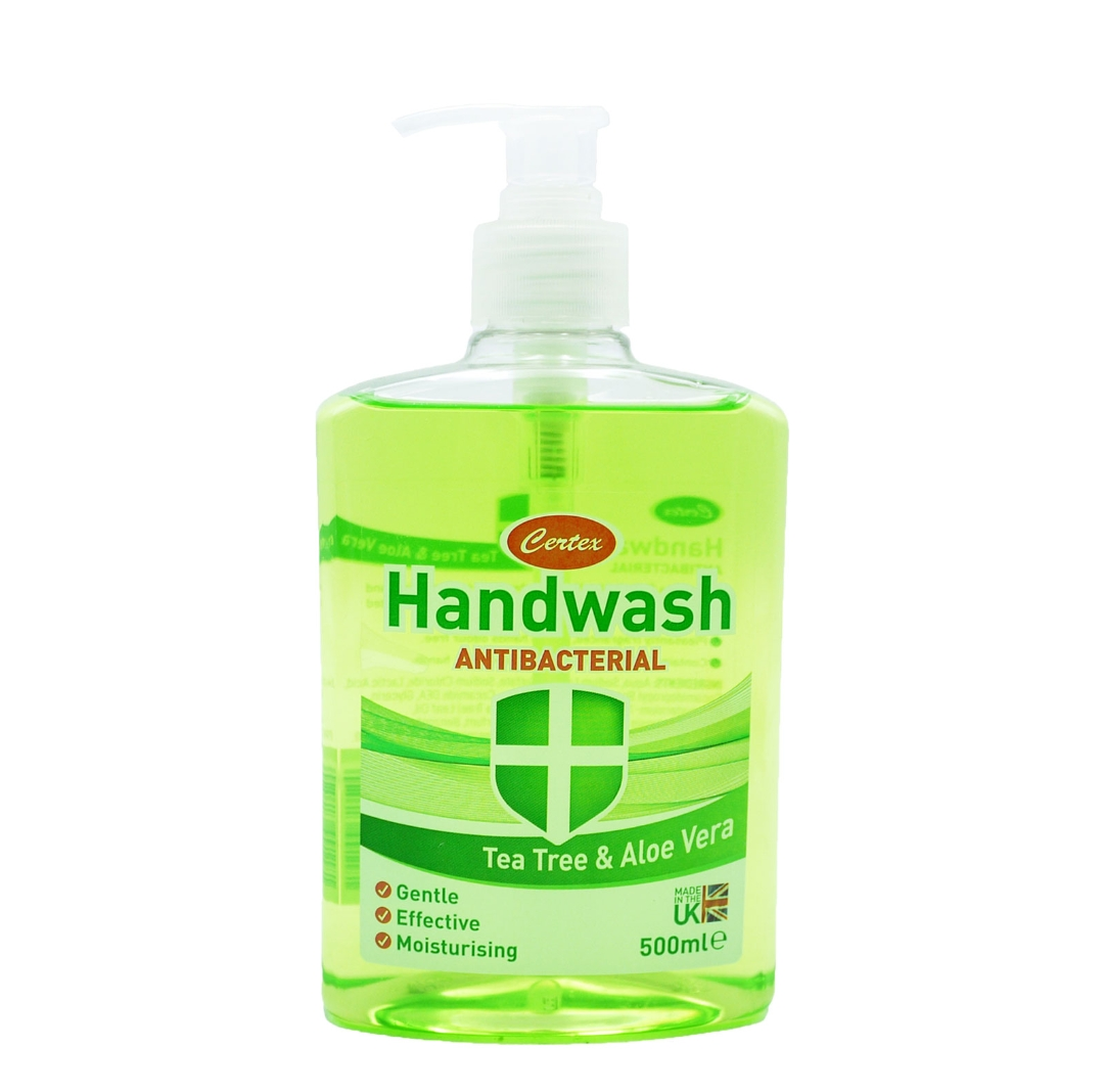 CERTEX HAND WASH TEA TREE&ALOE ANTIBAC 500ML