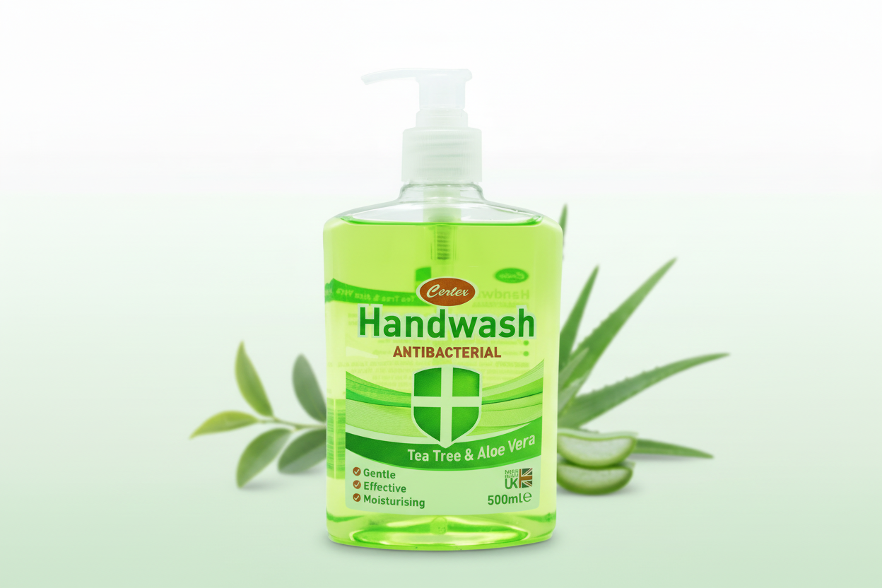CERTEX HAND WASH TEA TREE&ALOE ANTIBAC 500ML