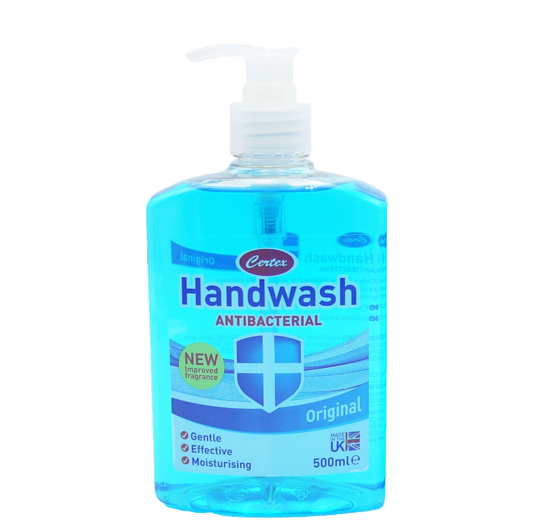 CERTEX HAND WASH ORIGINAL ANTIBAC 500ML.
