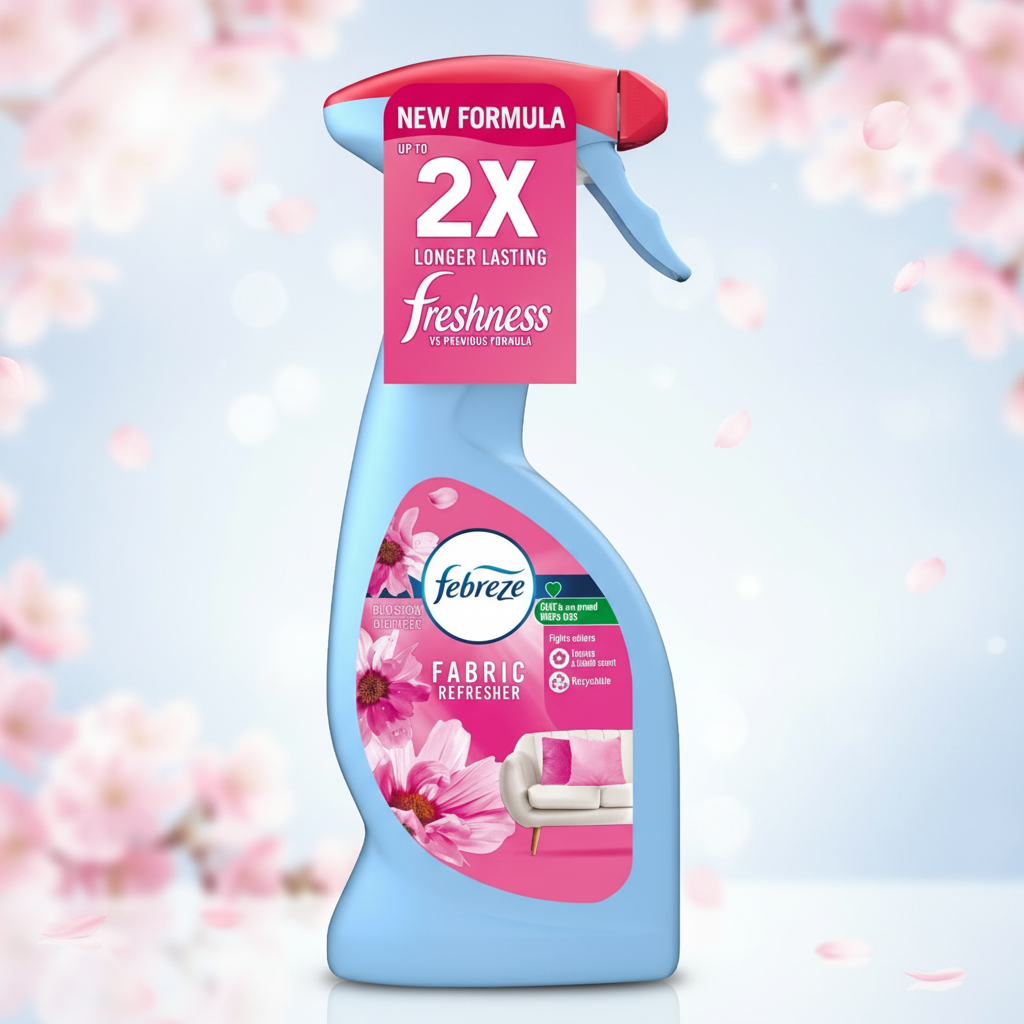 FEBREZE FABRIC SPRAY BLOSSOM & BREEZE 375ML