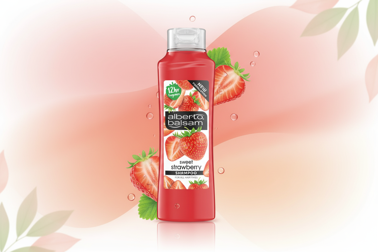 ALBERTO BALSAM SHAMPOO STRAWBERRY 350ML