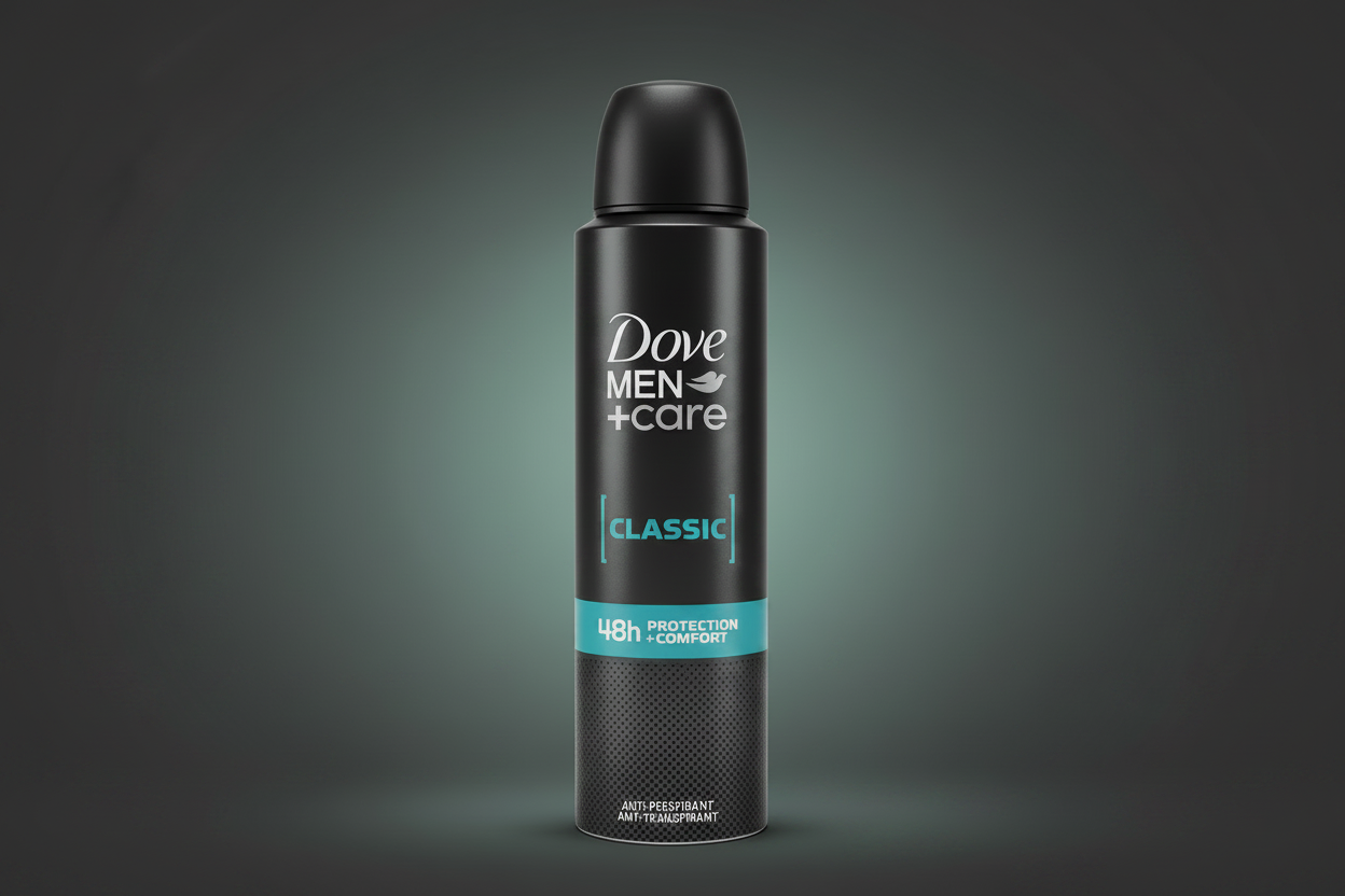 DOVE A/P MEN+ CARE CLASSIC 150ML. (Pack 6)
