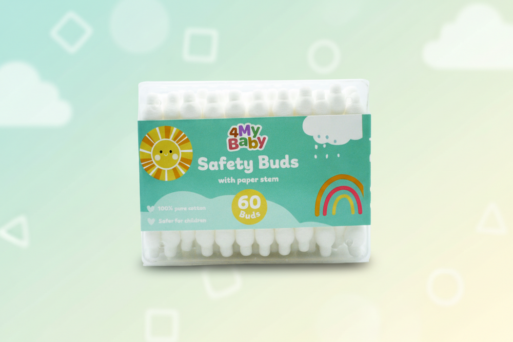 For My Baby Cotton Buds Paper Stem 60s