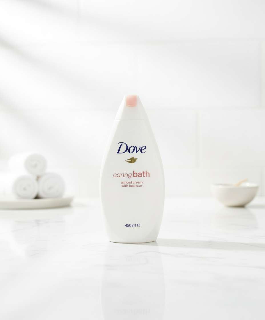 DOVE CREAM BATH ALMOND 450ML