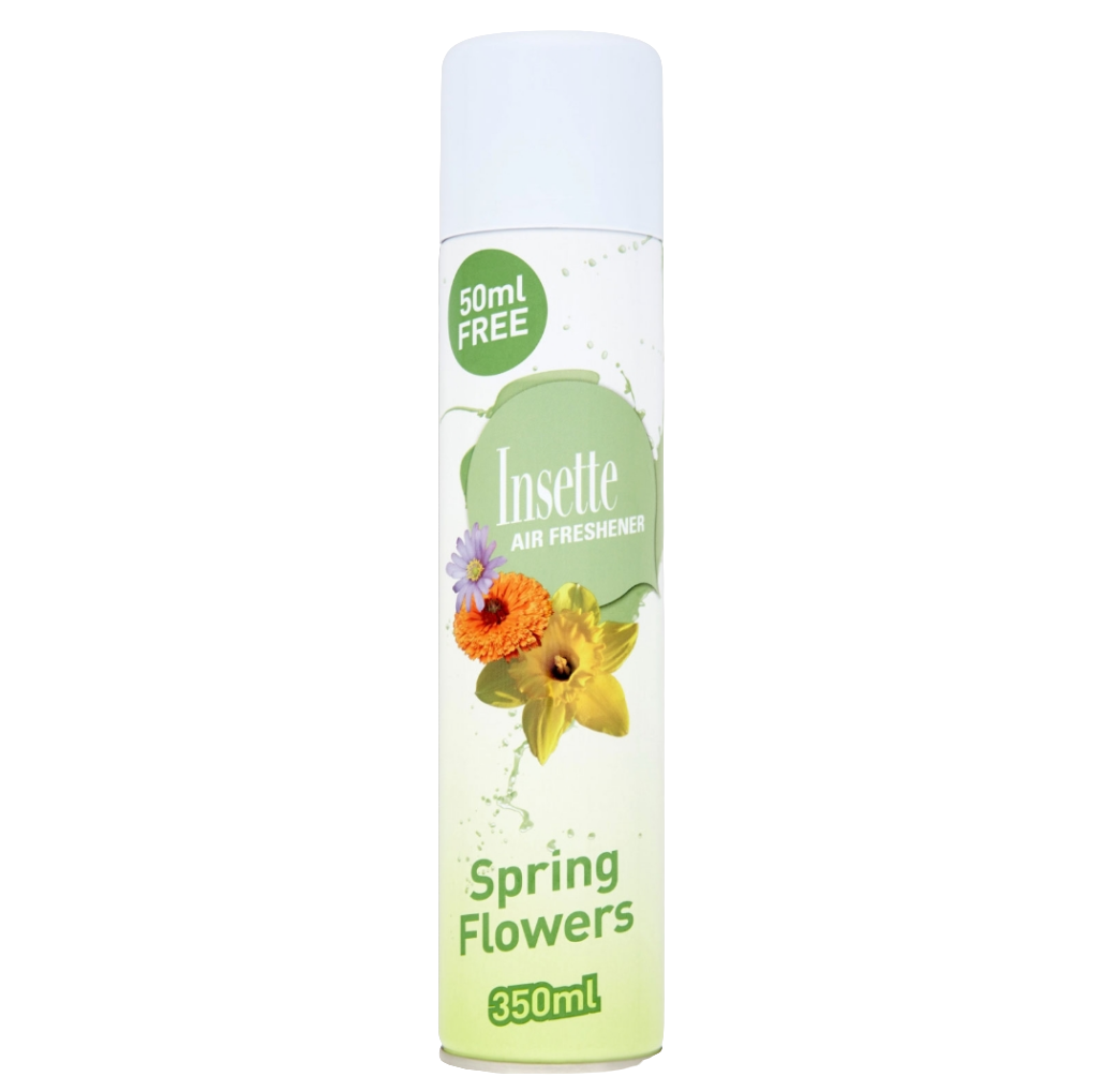 INSETTE AIR FRESHENER 2IN1 SPRING FLOWER 22/7/26 300ML