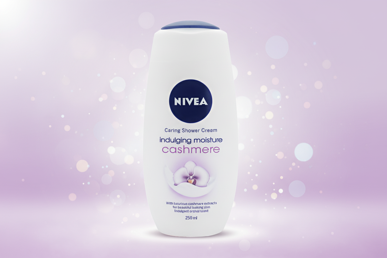 NIVEA SHOWER CREAM CASHMERE & COTTONSEED 250ML