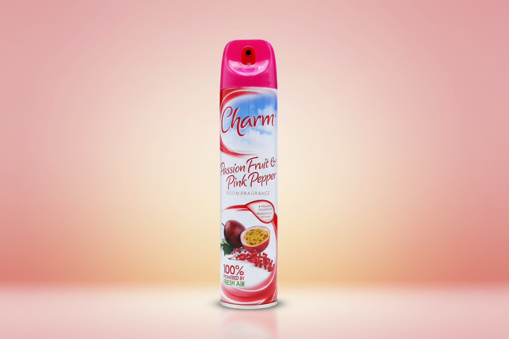Charm Air Freshener Passion Fruit & Pepper 240ML.