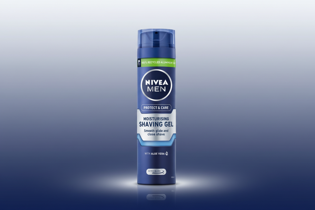 NIVEA MEN SHAVE GEL MOISTURISING 200ML