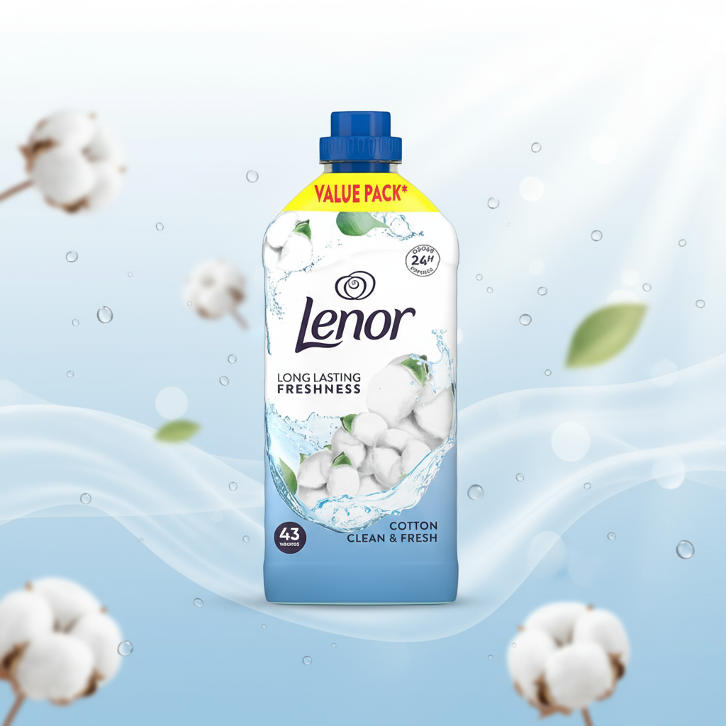 LENOR FABRIC CONDITIONER COTTON FRESH 43W 1.419LTR