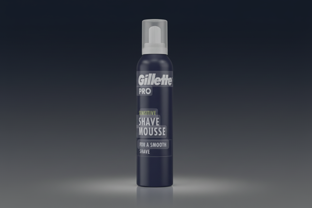 GILLETTE PRO SHAVE MOUSSE SENSITIVE 30/04/25 240 ML