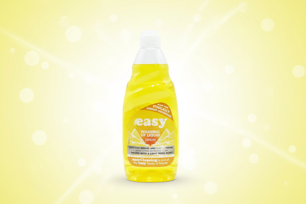 EASY WASHING UP LIQUID LEMON 500ML.