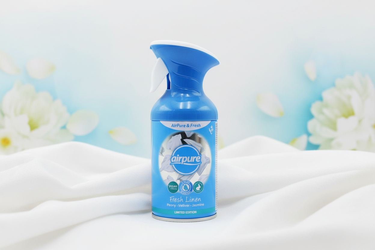 AIRPURE & FRESH TRIGGER SPRAY FRESH LINEN 250ML