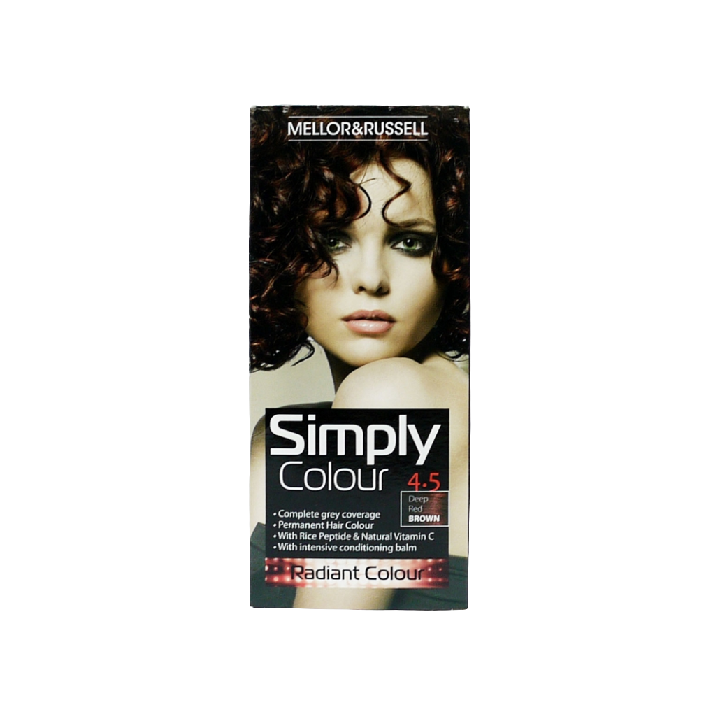 SIMPLY COLOUR DEEP RED BROWN NO 4.5