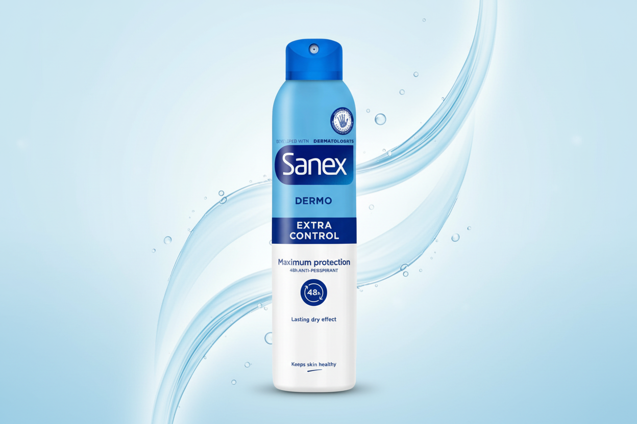 SANEX DEODORANT SPRAY EXTRA CONTROL 250ML