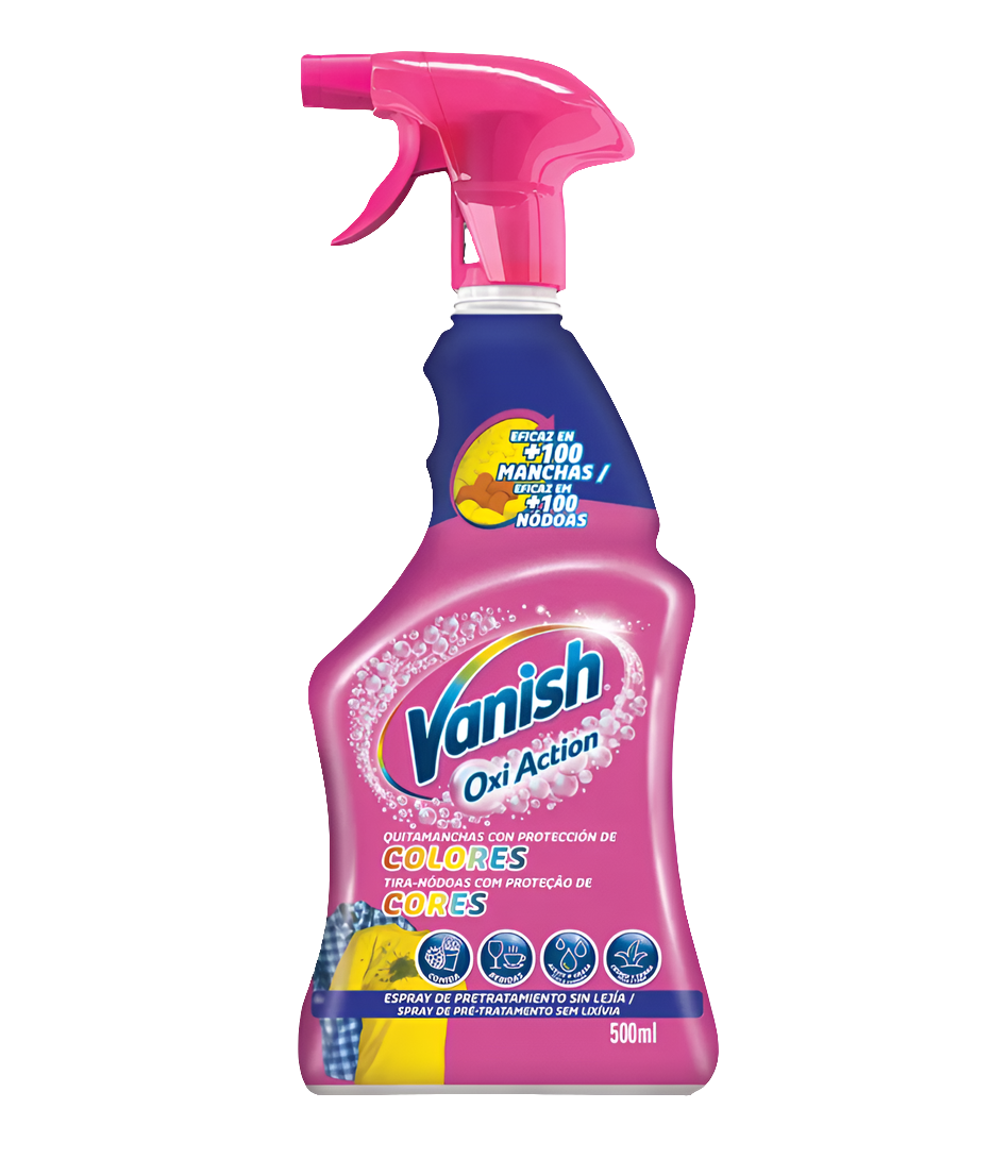 VANISH OXI ACTION STAIN REMOVER SPRAY 750ML
