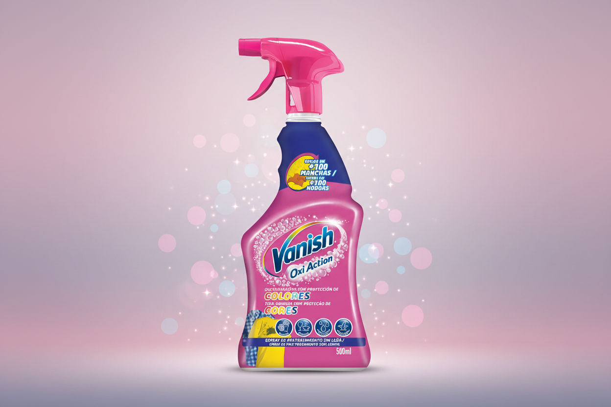 VANISH OXI ACTION STAIN REMOVER SPRAY 750ML