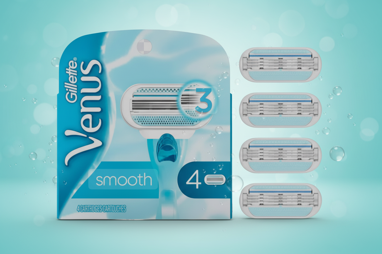 GILLETTE VENUS BLADES SMOOTH 4 'S