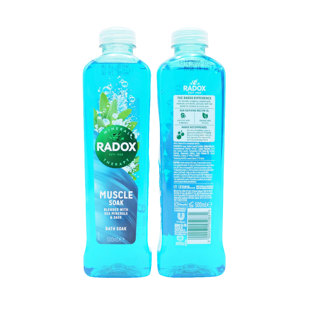 RADOX BATH SOAK MUSCLE SOAK 500ML