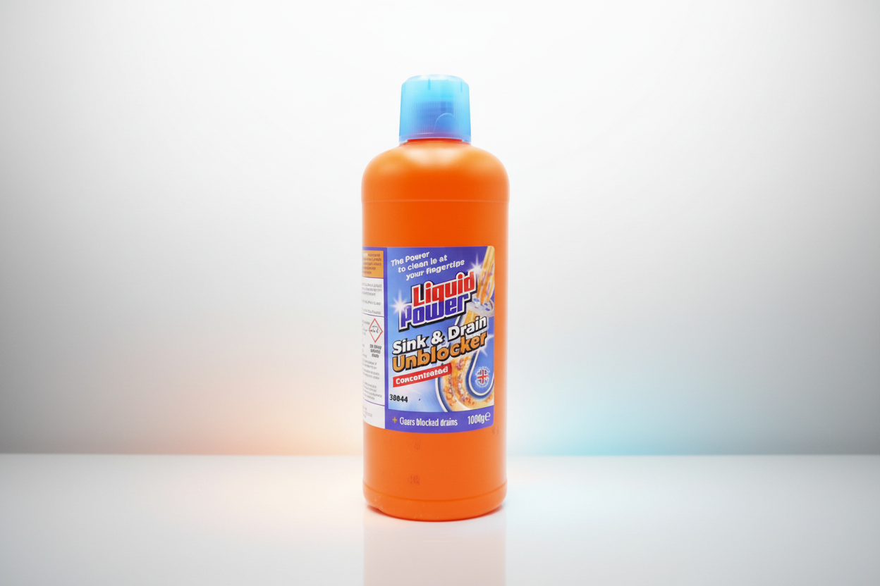 LIQUID POWER SINK & DRAIN UNBLOCKER 1000ML