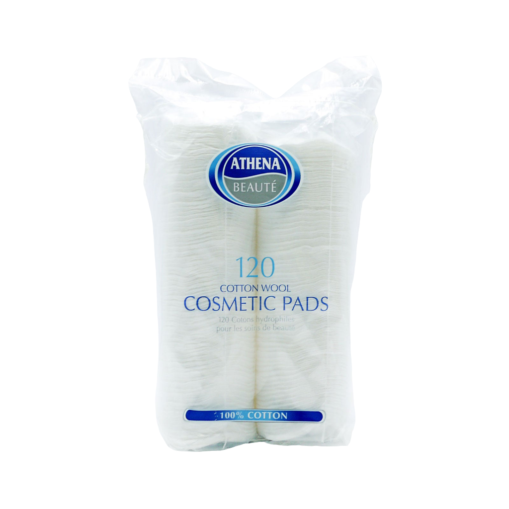 ATHENA COTTON COSMETIC PADS 120'S